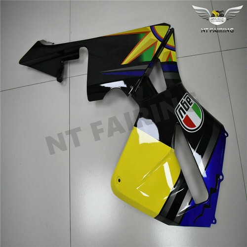 FD Injection Yellow Blue Plastic Fairing Fit for Honda 2005-2006 CBR 600RR b0125 - Picture 9 of 12