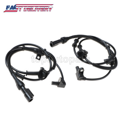 2X ABS Wheel Speed Sensor Front For 1999-2004 F-250 F-350 Super Duty F81Z2C204BA