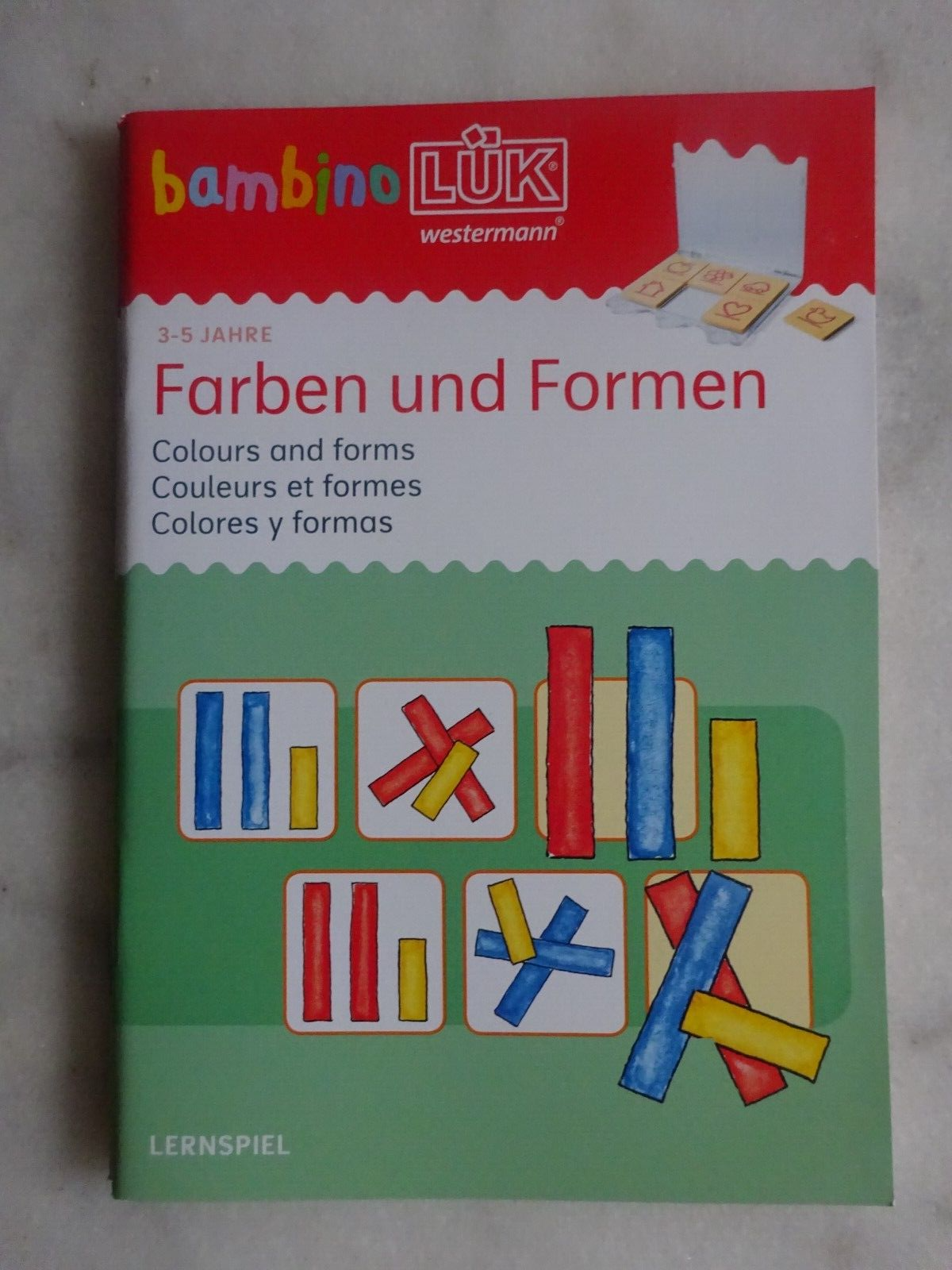 Lük Rot/Blau 240622 Bambinolük Farben Und Formen - Bild 3