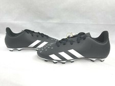 Adidas  Predator Freak .4 F Soccer Cleats Black White  Kid`s Size 5   FY1041
