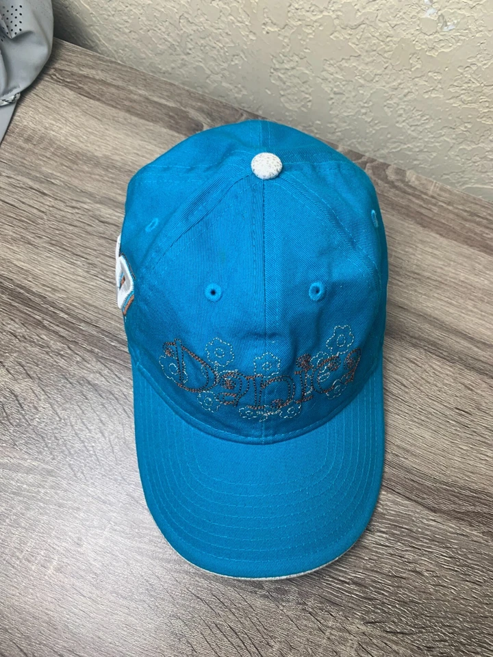 New Era 9Forty NASCAR Danica Patrick Youth Hat Toddler One Size Blue White - Image 4 of 4