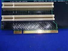 APPLE POWER MACHINTOS 820-0795-A 2 SLOT PCI CARD ADAPTER GK8346