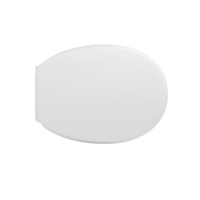 Toilet seat pot cover for Eos pot Riace 43.5-46.5 x 35 cm white water cover