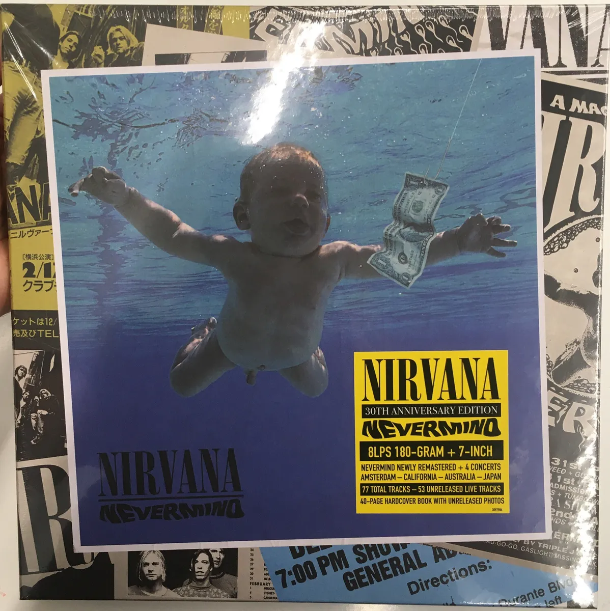 NIRVANA Nevermind 30th Anniversary 8xLP DELUXE EDITION 180g Box Set w/ 7