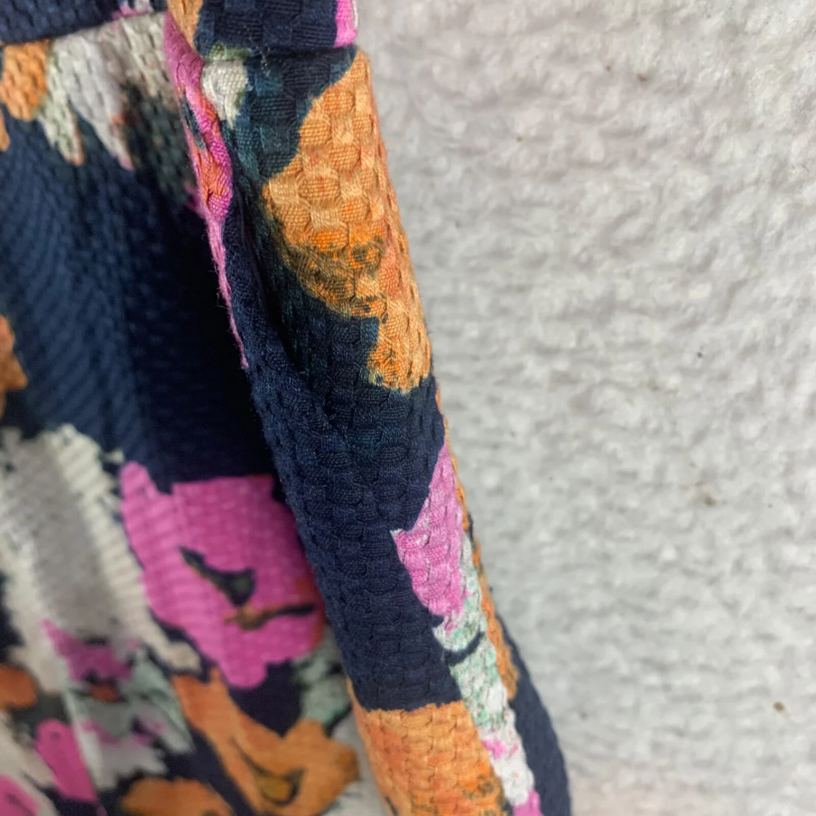 VETEMENTS Abito tubino casual J.Crew donna senza maniche petunia stampa floreale multi taglia 6