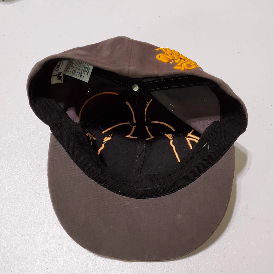 Disney Hombres Sombrero OS Gris Mickey Mouse Auriculares Naranja Bordado Foto 4 de 4