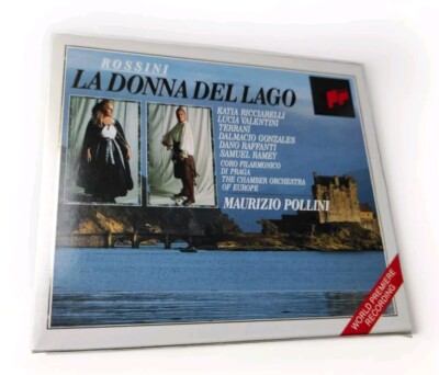 Rossini La Donna del Lago MAURIZIO POLLINI Original Sony Classical 2CD Box MINT