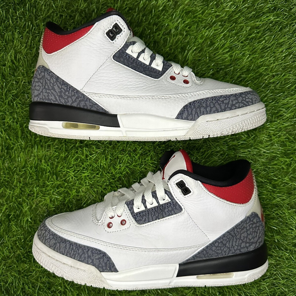 Nike Air Jordan 3 Retro SE Denim Fire Red CZ6634-100 Men's