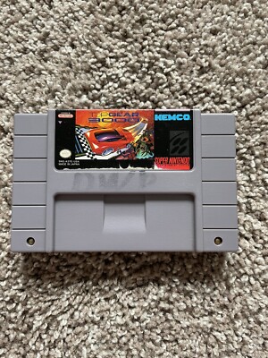 Top Gear 3000 (Super Nintendo Entertainment System, 1995 Top Gear 3000 (Super Nintendo Entertainment System, 1995