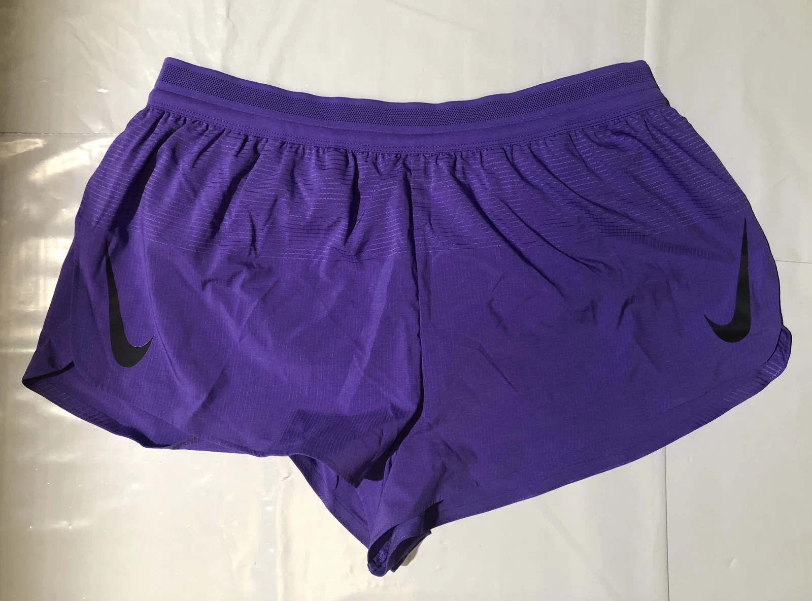 Men's Nike Aeroswift 2" Running Shorts Purple Black Sz XL AQ5257-550
Opens in a new window or tab