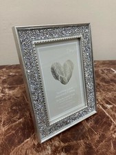 Sprakle Love Crushed Diamond Jewelled Photo Frame 6" x 4" inch Picture Frame