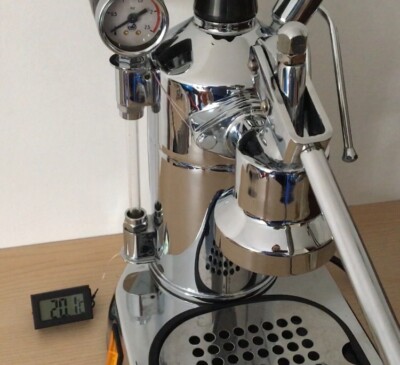 Thermometer + 2x detachable sensors (group head + portafilter) for La Pavoni