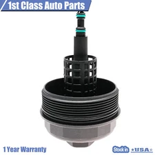 Engine Oil Filter Housing Cover Cap For 96-06 BMW E36 E39 E46 E53 E85 M54