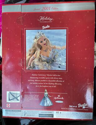 バービー人形　ホリデー　セレブレーション　2001 celebration Amazon.com: Mattel Barbie Happy Holiday Celebration : Toys