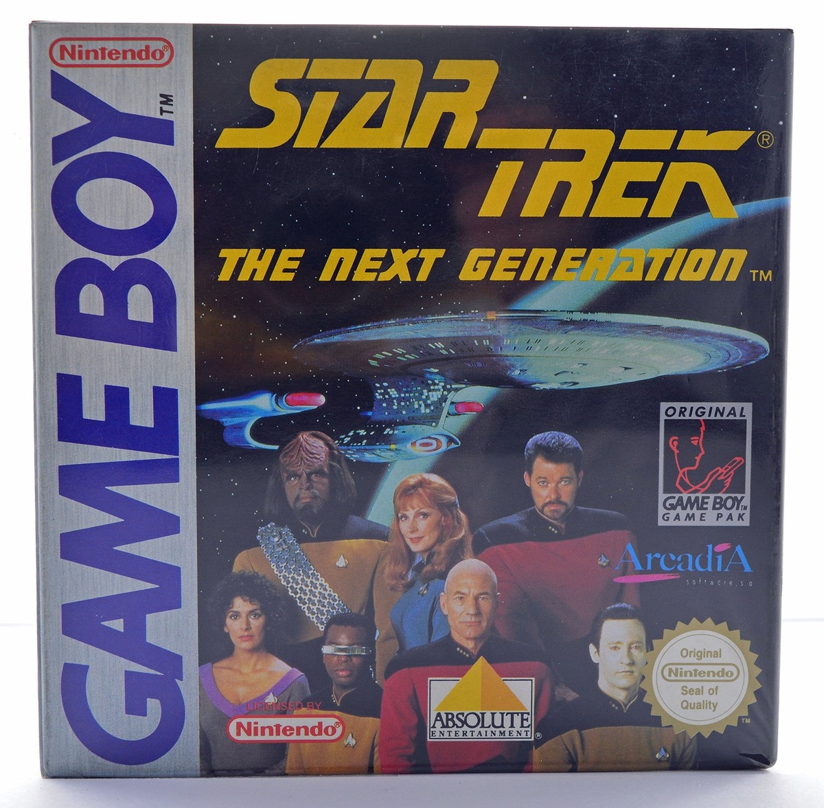 Star Trek: 25th Anniversary - Nintendo Gameboy Original cartridge