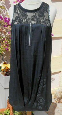 schwarzes Kleid * Mode gehört dir * LMV 36 38 Modell COCKTAIL Spitze neu s/et