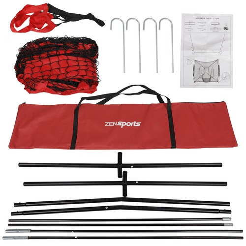 7'×7'/5'×5' Baseball Softball Net Practice Hitting Training Net with Carry Bag - Picture 15 of 38