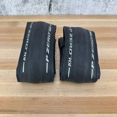 Low Mile! Pirelli P Zero Race TLR 700c x 40mm Tubeless Pair Tires 958g