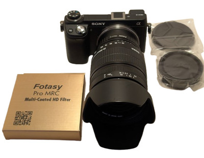 SIGMA 28-300 mm F/3.5-6.3 Zoom Lens For SONY E-mount camera adapted