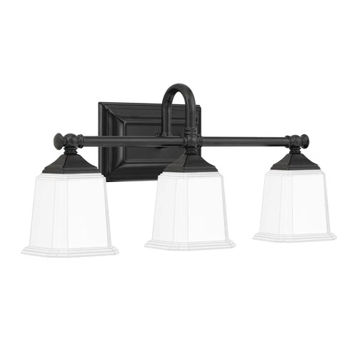 Quoizel NL8603 Chrome Nicholas 3-Light 22"W Bathroom Vanity Light - Picture 3 of 7