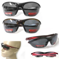2 Pairs of Wraparound Sunglasses for Men ideal for Sports Running Fishing Go