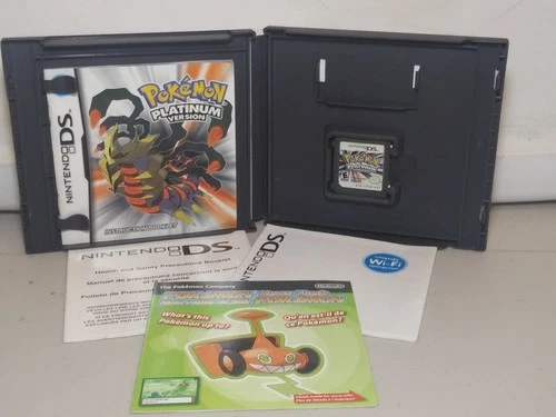 Pokemon Platinum Version Complete in Box Nintendo DS NDS CIB Authentic Original