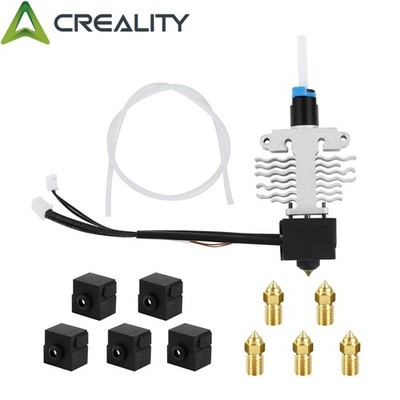Creality Ender-5 S1 Hotend Kit with 5pcs Silicone Socks+5pcs Nozzle High Tempera