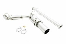 Catback Exhaust System 3.5 Tip Muffler For 90-97 Mazda Miata Mx-5 Na 1.6l1.8l