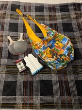 Franklin Sports Portable Ping Pong Net Set with Table Tennis Paddles, Balls, Bag