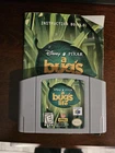 A Bug's Bugs Life (Nintendo 64, 1999) N64 With Manual