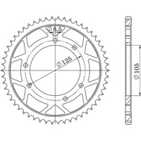 Zahnrad Stahl P428 - Z48 (DIS.92130) Derbi 125 Senda R 4T 04/07