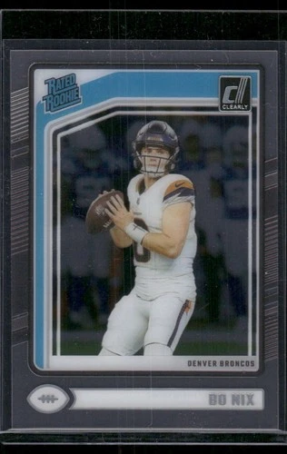 2024 Clearly Donruss #56 Bo Nix FOOTBALL Denver Broncos