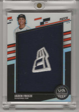 2026 Panini USA Stars & Stripes Prizm Jumbo Patch Jaden Freeze New Era #3/4