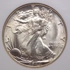 1944 "D" Walking LIBERTY Half Dollar 50c NGC MS65 #020 Gem BU Unc ECC&C, Inc.