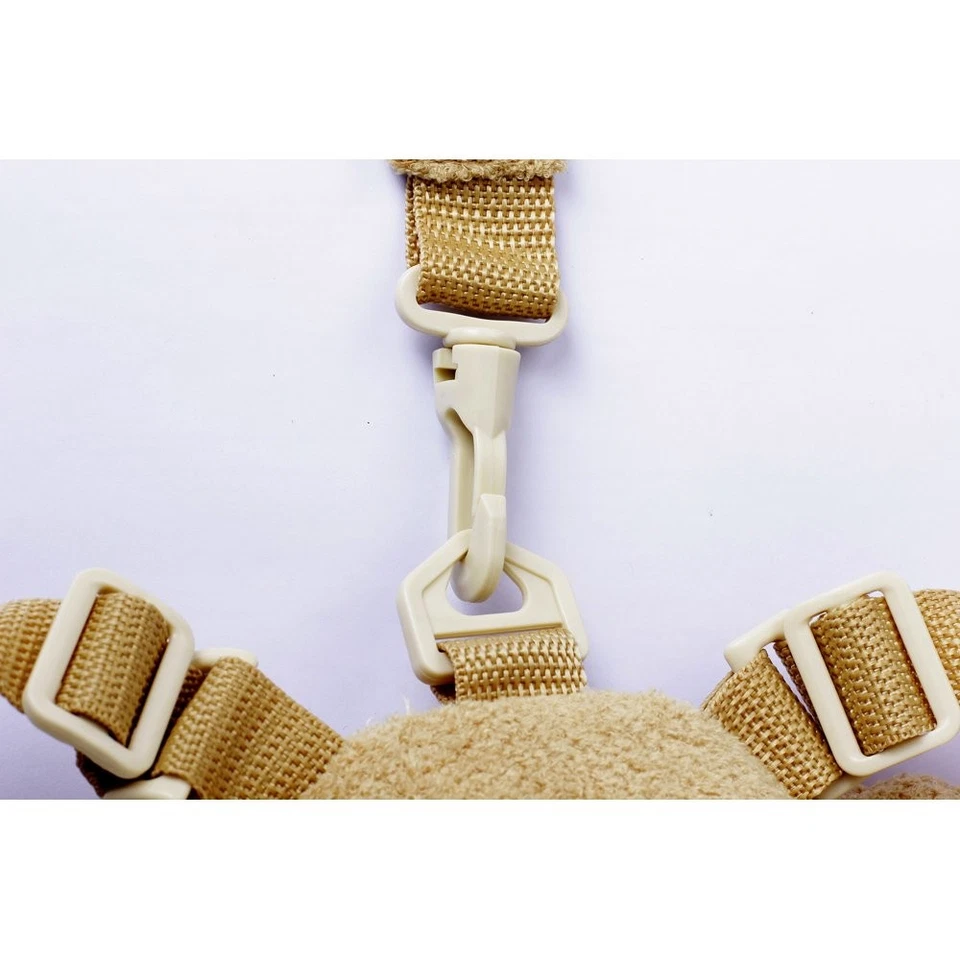 Mochila arnés de seguridad 2 en 1 león niño correa para caminar para niños pequeños (sí... Foto 4 de 4