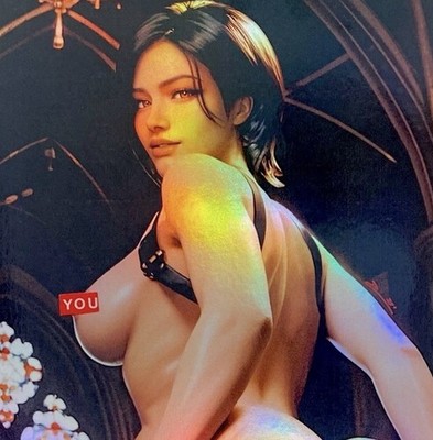 FANTASY OF COSPLAY FOIL VIRGIN FULL ADA WONG RESIDENT EVIL COSPLAY LTD20NM   
