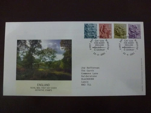 Gb definitive cover   April 2001  England Regional