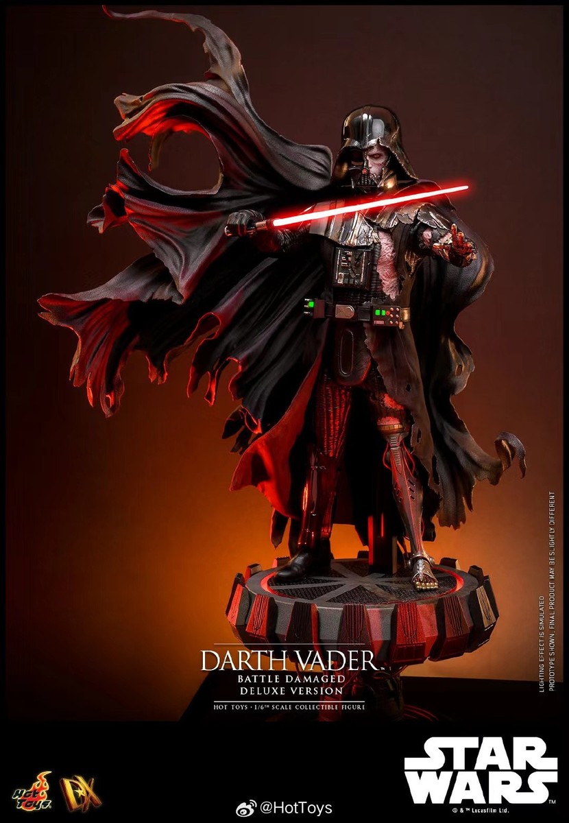 Hot Toys DX45 Star Wars Darth Vader Battle Damaged Deluxe Ver 1/6