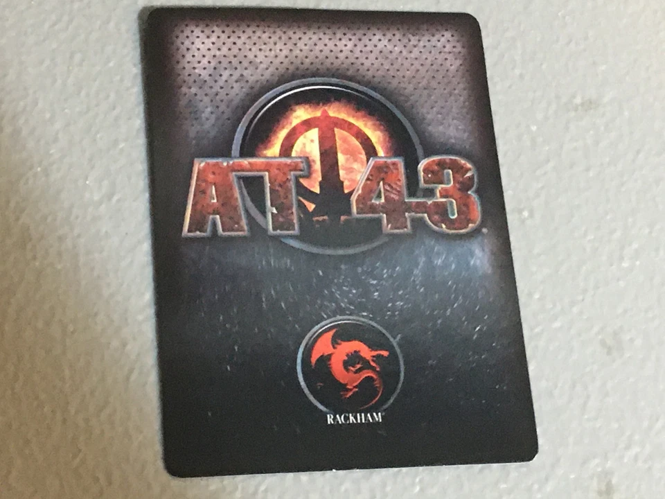 A31162 RACKHAM AT-43 UNA STEEL TROOPERS 4 PK MINI CON TARJETA Foto 3 de 4