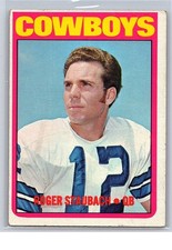 1972 Topps #200 Roger Staubach RC – Dallas Cowboys HOF Quarterback