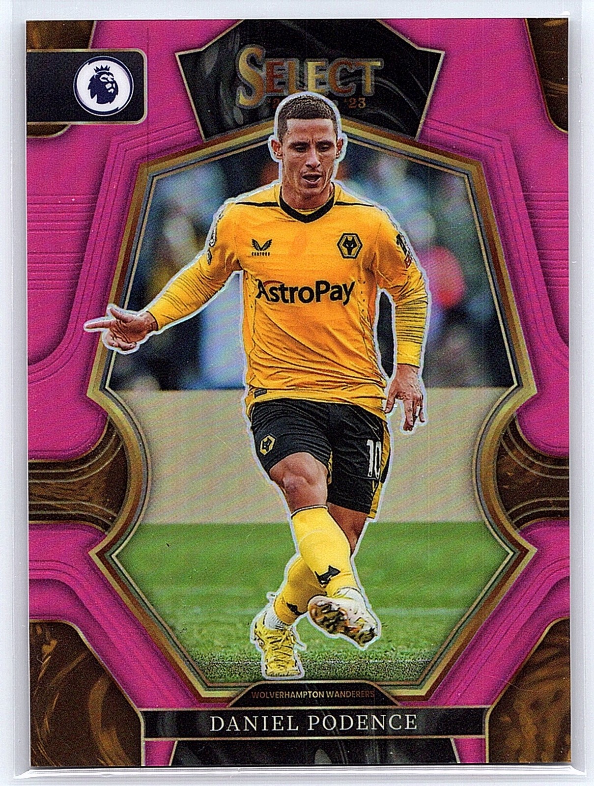 2022-23 Panini Select Premier League #132 Daniel Podence Pink #/99