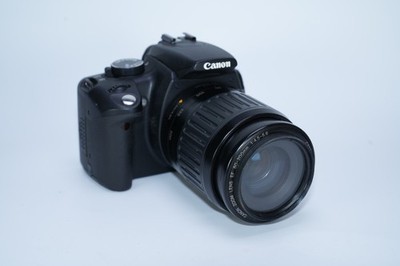 Canon EOS Digital Rebel XT 8MP DSLR Camera with canon zoom lens ef 80-200mm