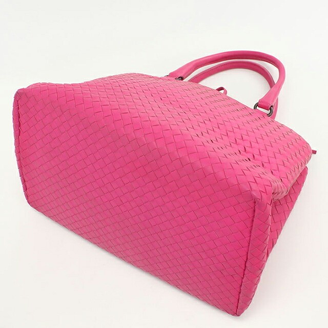 Bottega Veneta Tote Bag Women's Leather Pink 35cm x 9.1in x 13.0in x 7.9in used thumbnail 5
