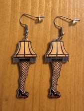 Christmas Story Earrings Jewelry Acrylic Movi...