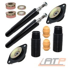 2x ÖL STOSSDÄMPFER +DOMLAGER VORNE FÜR VW JETTA 1 BJ 78-84