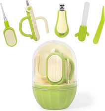 5-In-1 Baby Nail Kit with Storage Case, Cactus Theme Design Including Baby Nail