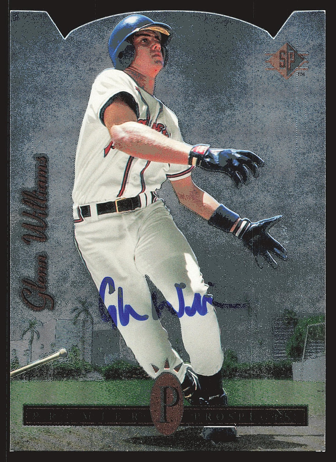 1994 SP #19 Glenn Williams Die Cut In Person Autograph, A25