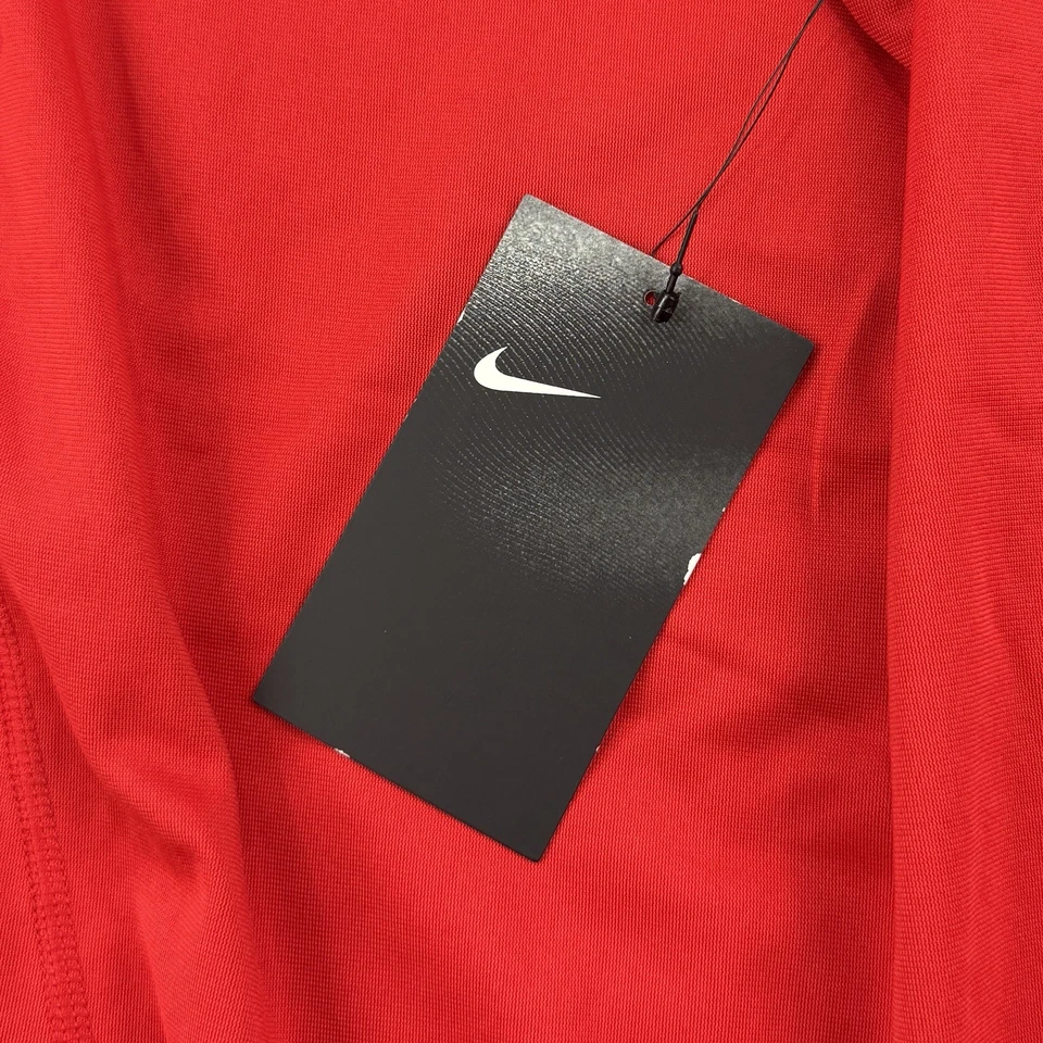 Pullover Nike Ole Miss Dri-Fit para mujer M rojo nuevo con etiquetas 1/2 cremallera calce ajustado manga larga Foto 3 de 4