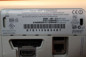 Xbox 360 Console Bundle &ndash; 120GB HDD (2 controllers/HDMI/Power) Tested/Working