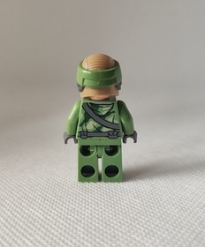 1x Lego Minifigure SW Endor Rebel Commando Helmet Bart 8038 sw0240